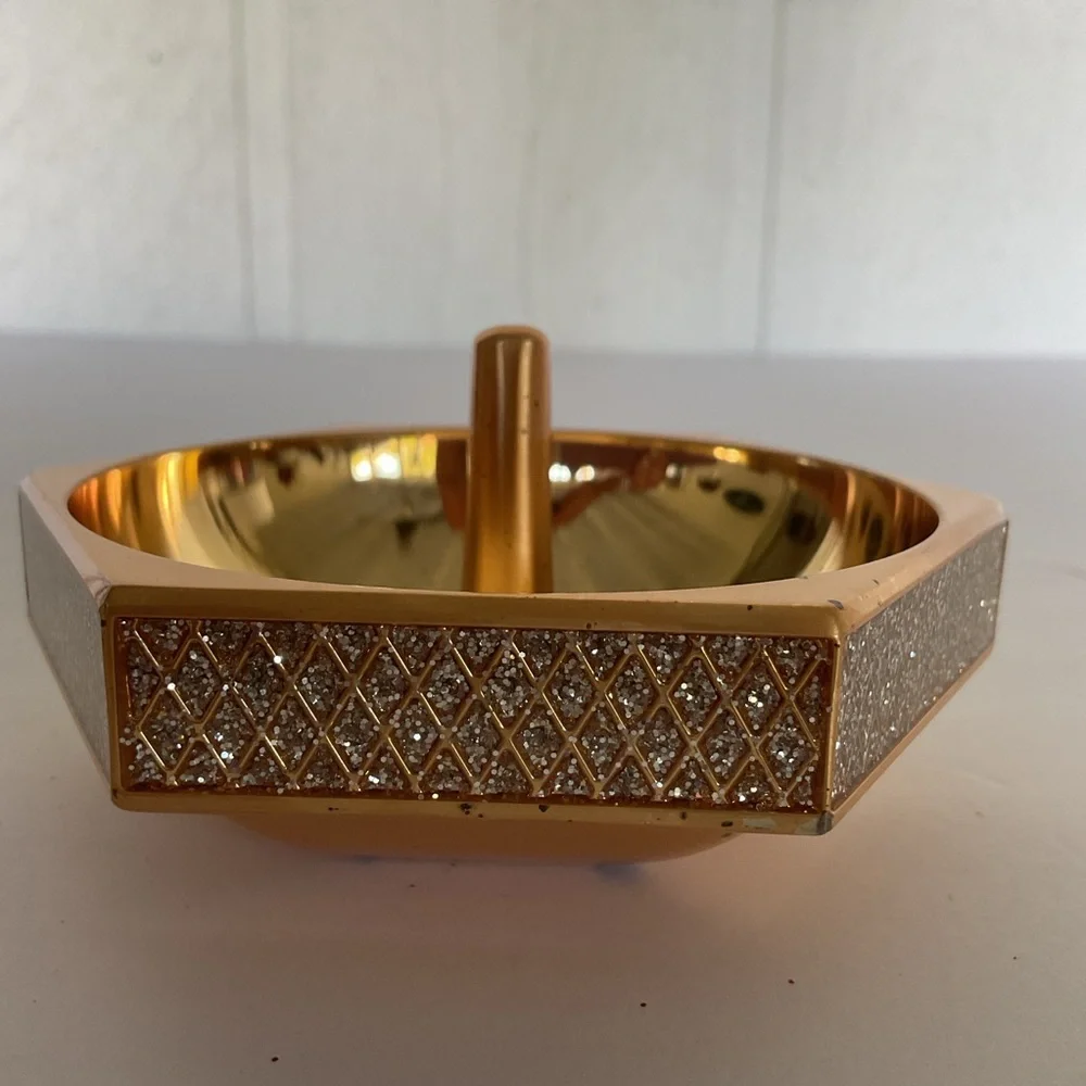 Waterford Lismore Diamond Gold Wedding Engagement Ring Holder